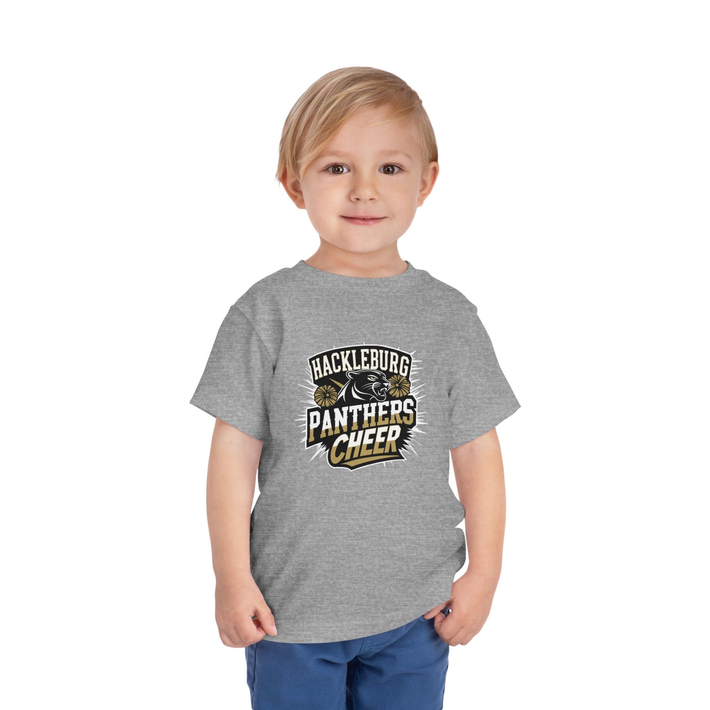 Toddler Tee \ Hackleburg Panthers Cheer \ HPC1