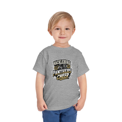 Toddler Tee \ Hackleburg Panthers Cheer \ HPC1