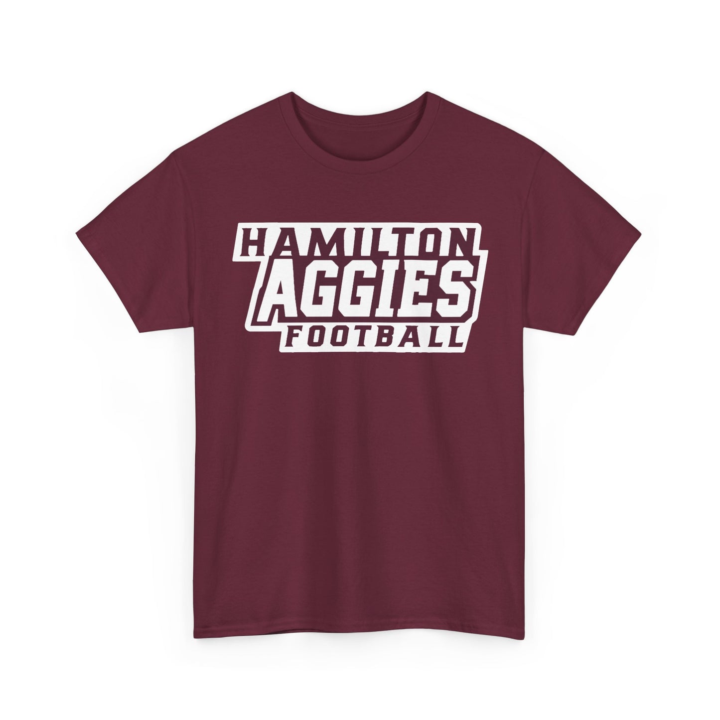 Adult Tee \ Hamilton Aggies Football \ HAF1