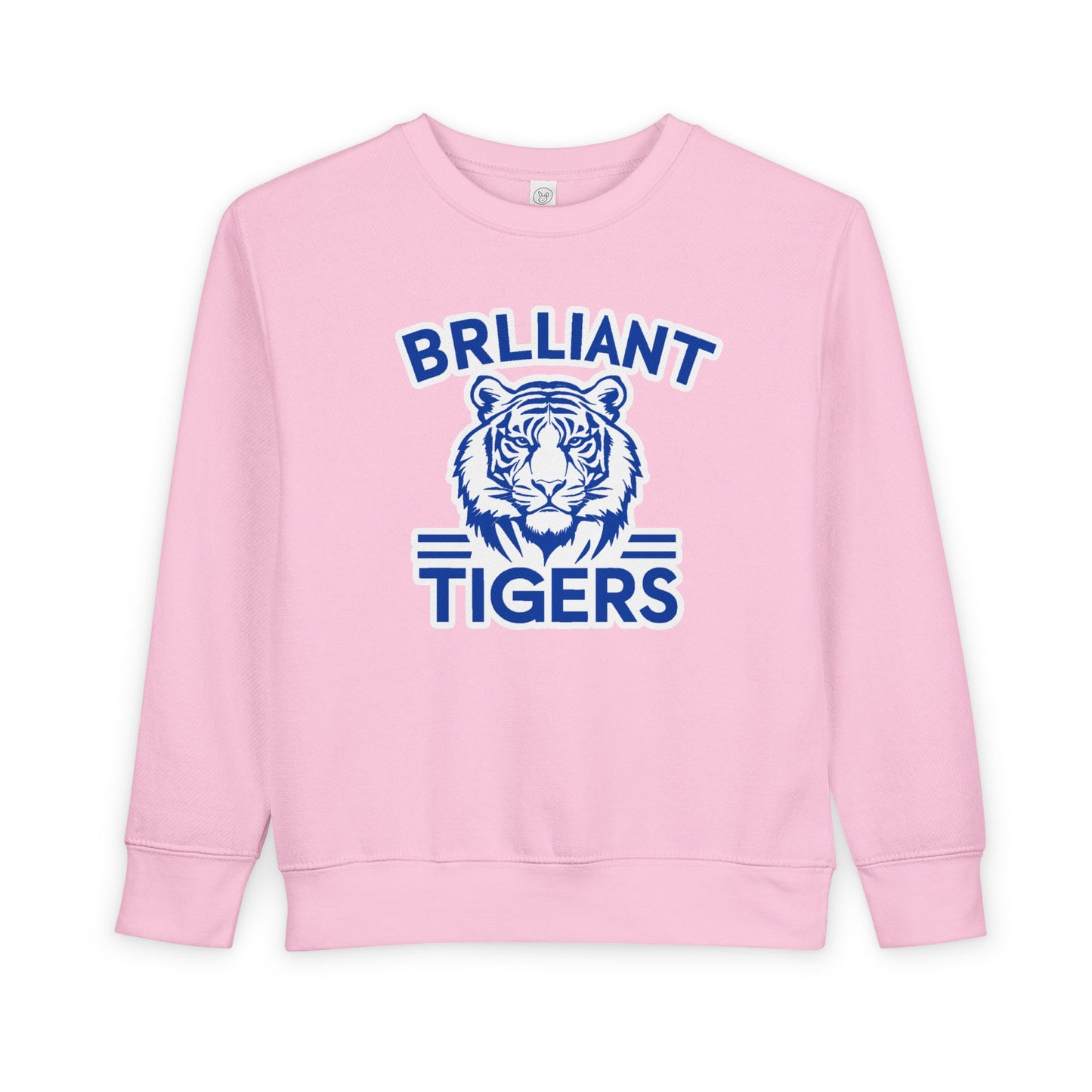 Toddler Crewneck Sweatshirt \ Brilliant Tigers \ BT1