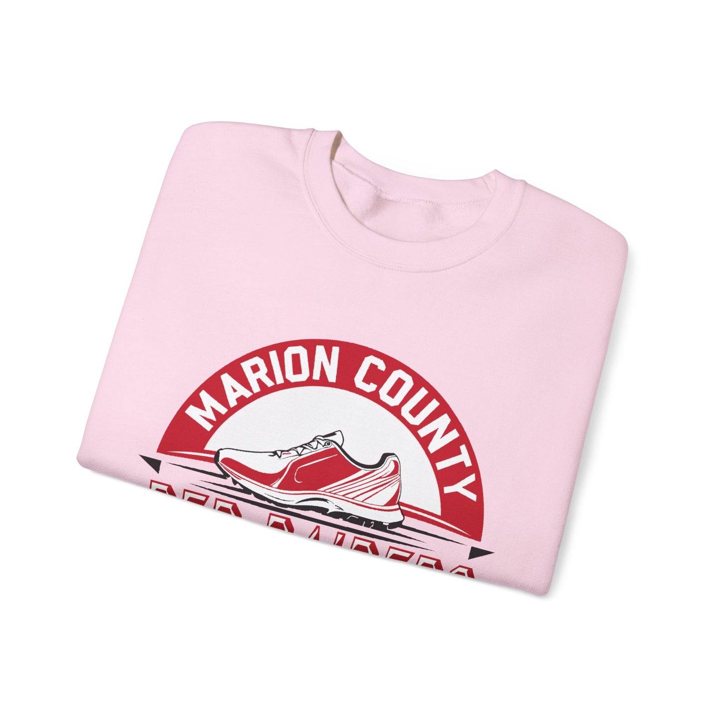 Adult Crewneck Sweatshirt \ Marion County Red Raiders Cross-Country \ MCCC1