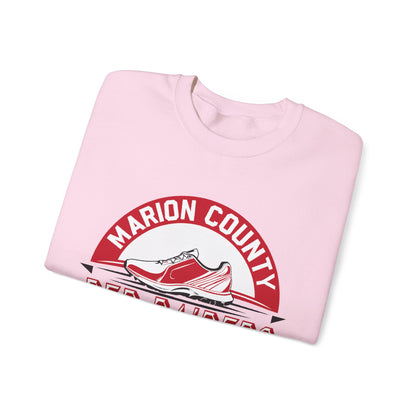 Adult Crewneck Sweatshirt \ Marion County Red Raiders Cross-Country \ MCCC1
