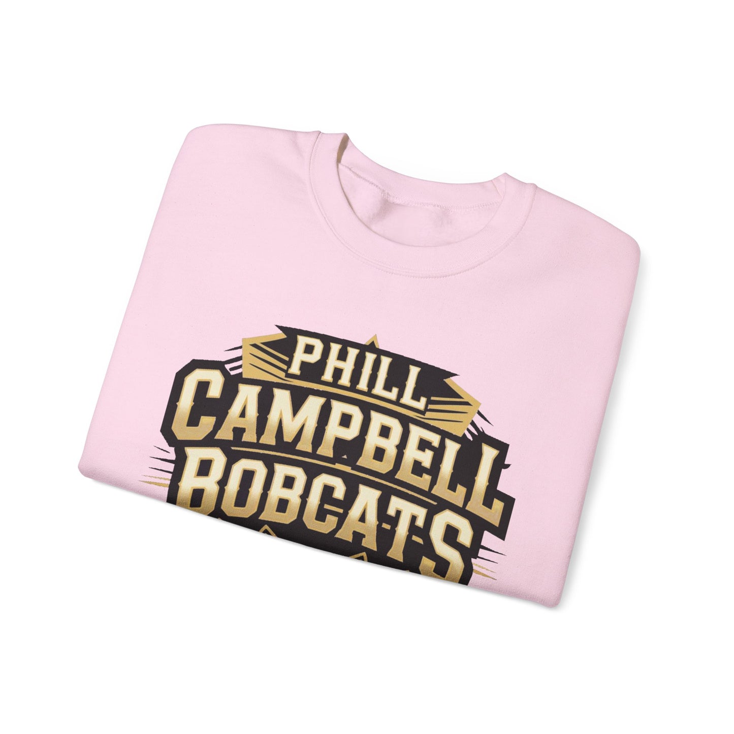 Adult Crewneck Sweatshirt \ Phill Campbell Bobcats \ PCB1