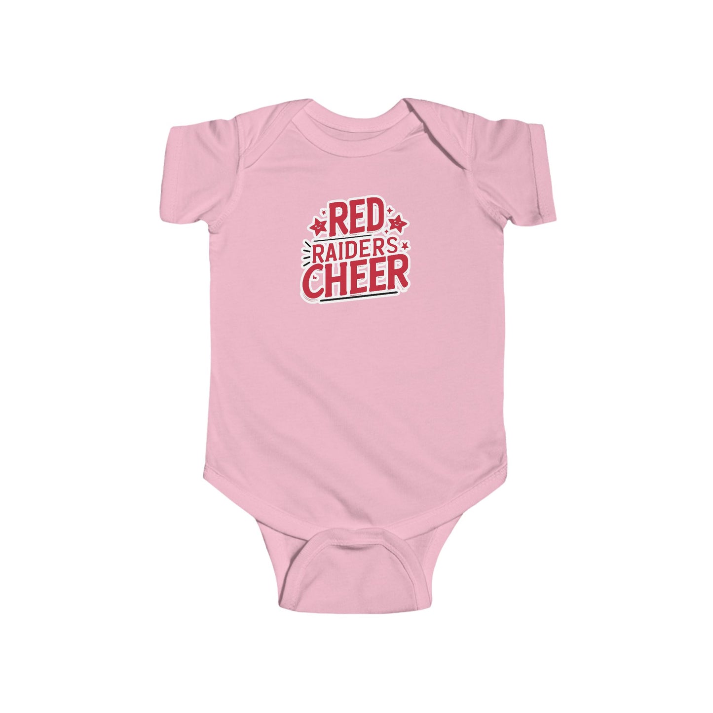 Short Sleeve Baby Bodysuit \ Marion County Red Raiders Cheer \ MCC2