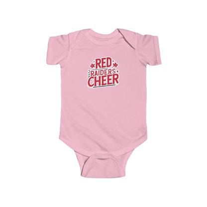 Short Sleeve Baby Bodysuit \ Marion County Red Raiders Cheer \ MCC2