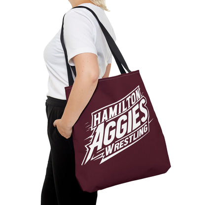 Tote Bag \ Hamilton Aggies Wrestling \ HAW1