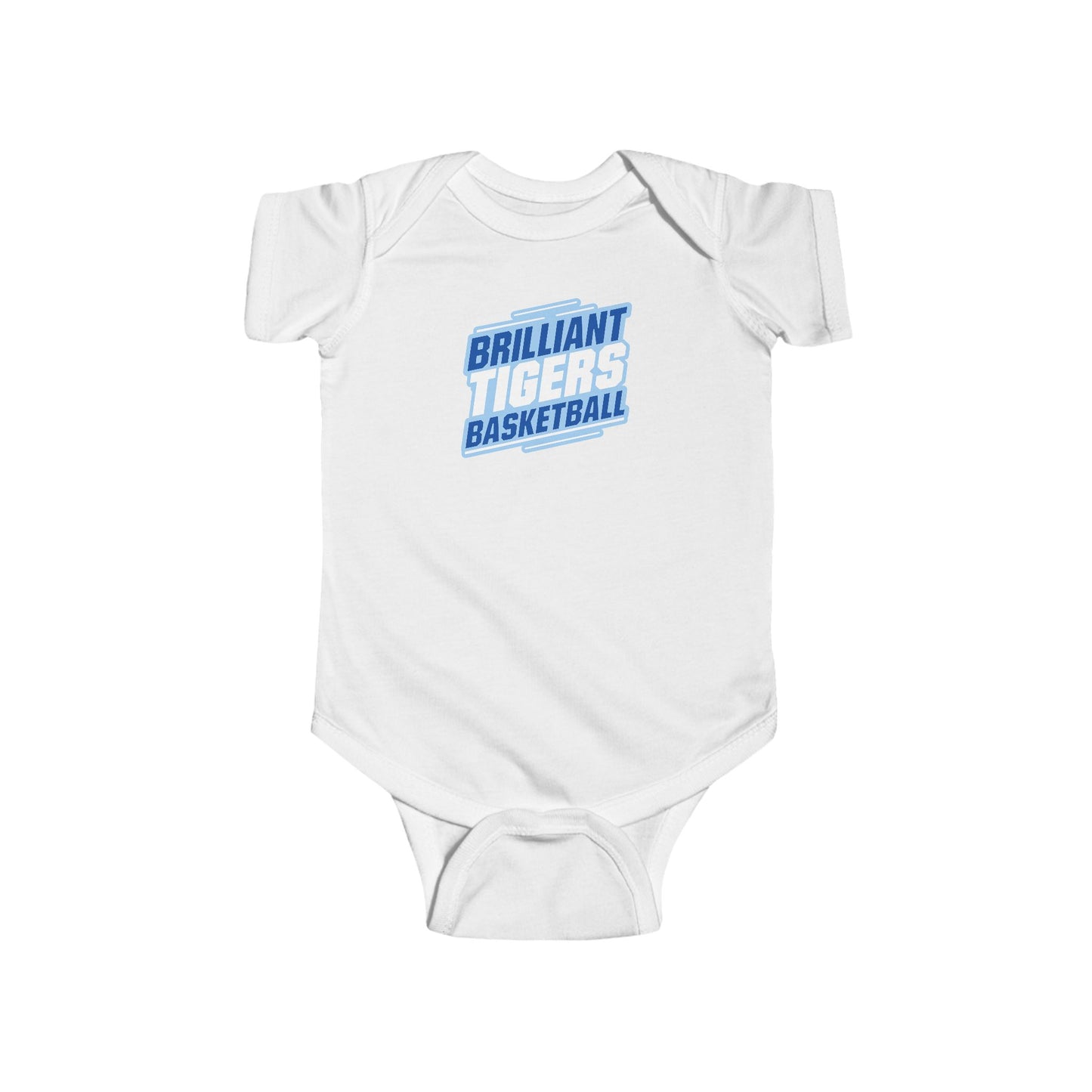 Short Sleeve Baby Bodysuit \ Brilliant Tigers Basketball \ BTBK2