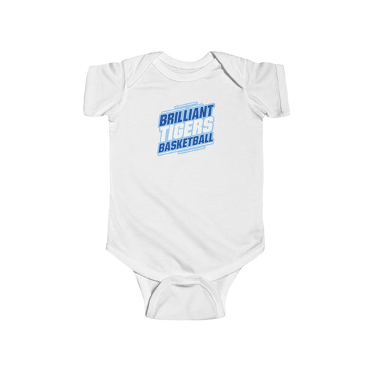 Short Sleeve Baby Bodysuit \ Brilliant Tigers Basketball \ BTBK2
