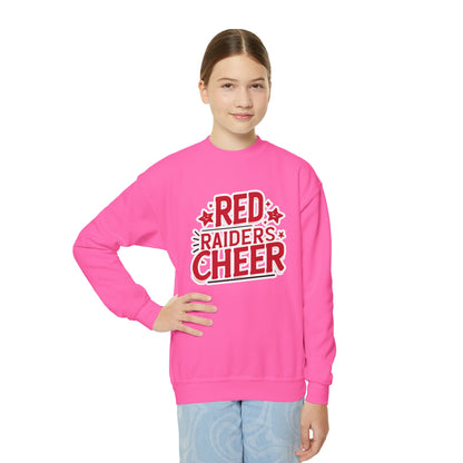 Youth Crewneck Sweatshirt \ Marion County Red Raiders Cheer \ MCC2