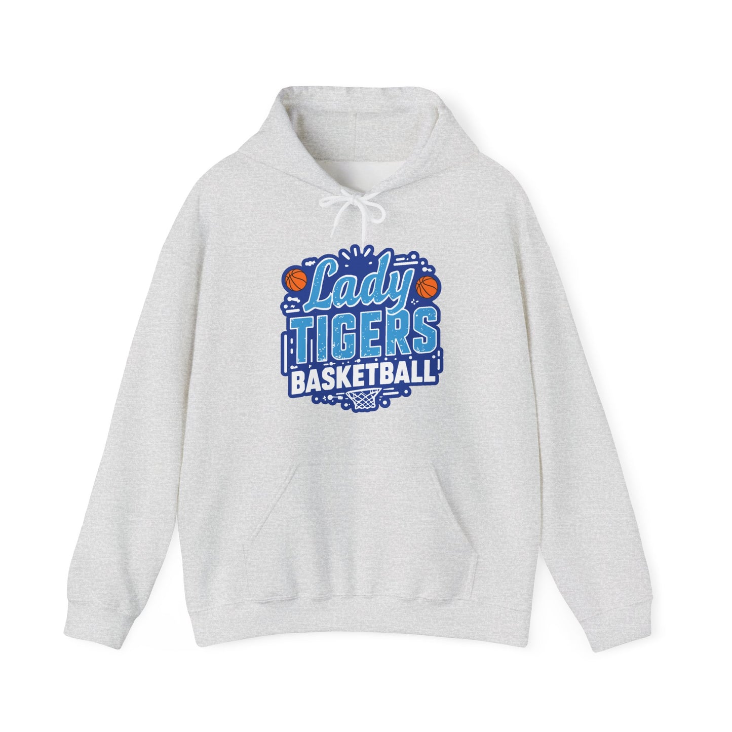 Adult Hoodie Sweatshirt \ Brilliant Tigers Basketball \ BTBKG1