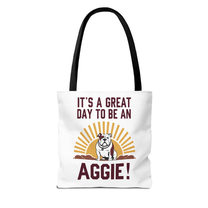 Tote Bag \ It's a Great Day to be an Aggie! \ GDA4