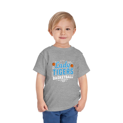 Toddler Tee \ Brilliant Tigers Basketball \ BTBKG1