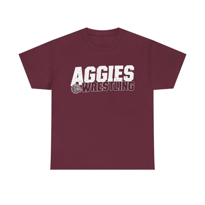 Adult Tee \ Hamilton Aggies Wrestling \ HAW3