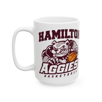 Coffee Mug \ Hamilton Aggies Basketball \ HABB1