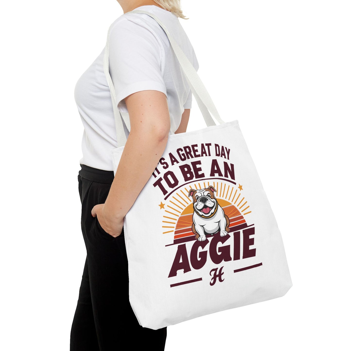 Tote Bag \ It's a Great Day to be an Aggie! \ GDA2
