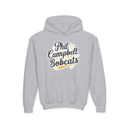 Youth Hoodie Sweatshirt \ Phil Campbell Bobcats \ PCBG2