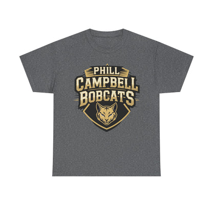 Adult Tee \ Phill Campbell Bobcats \ PCB1