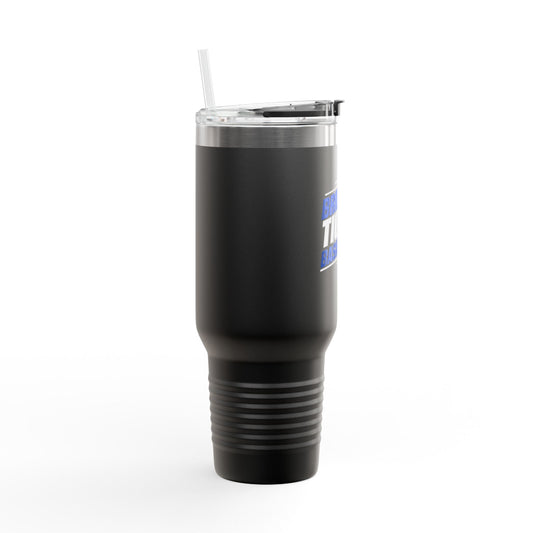 40oz Insulated Tumbler \ Brilliant Tigers Basketball \ BTBK2
