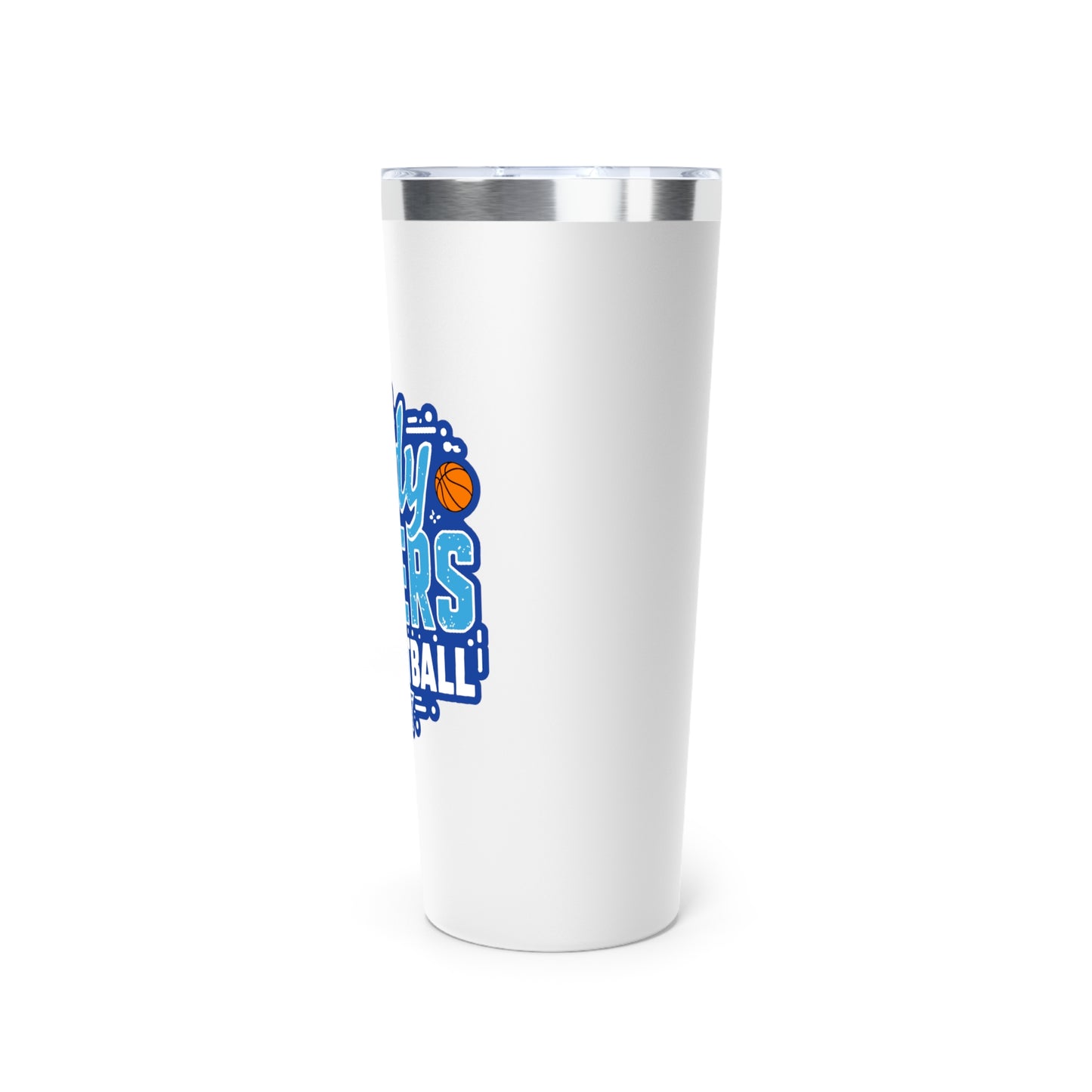 22oz Copper Insulated Tumbler \ Brilliant Tigers Basketball \ BTBKG1