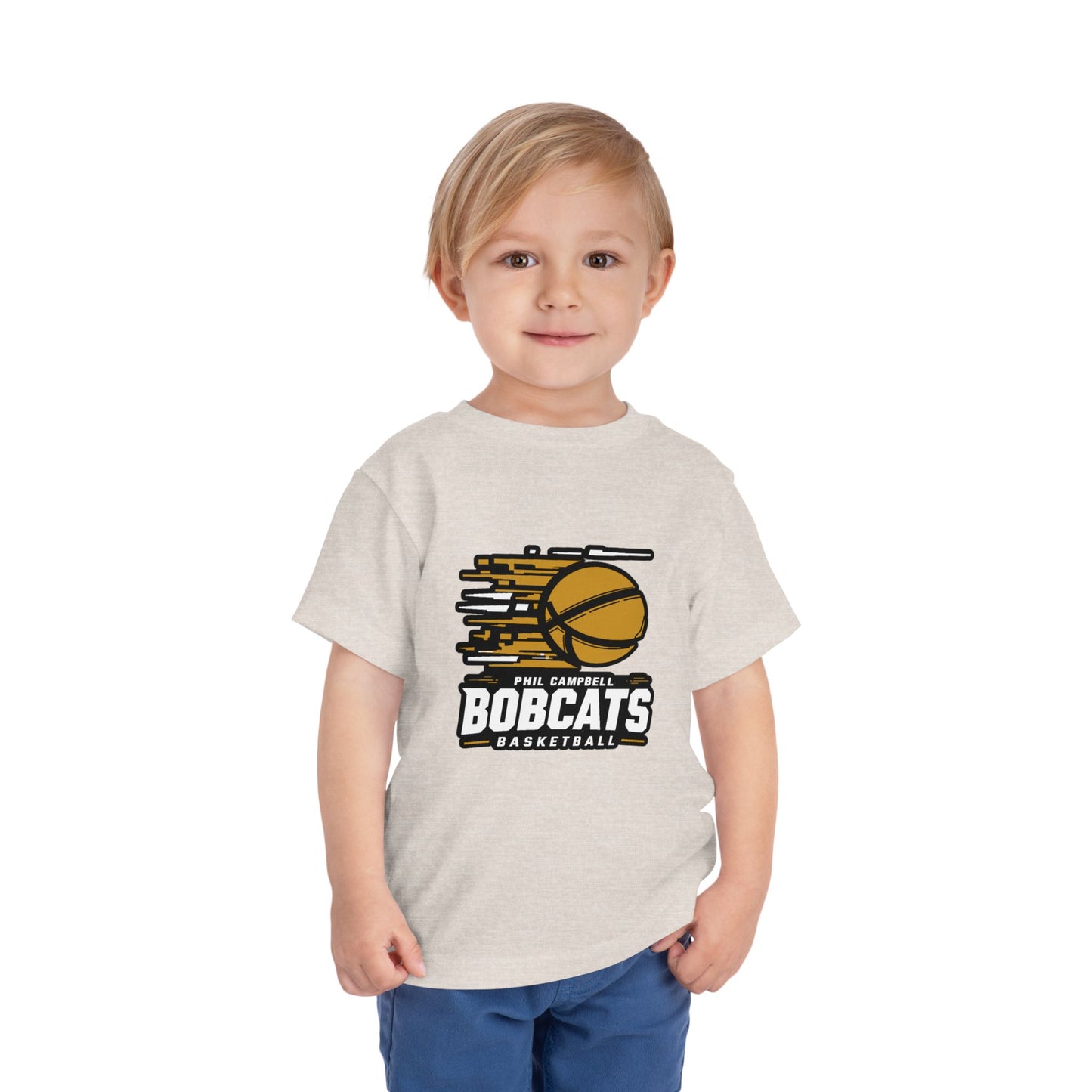 Toddler Tee \ Phil Campbell Bobcats Basketball \ PCBBK2