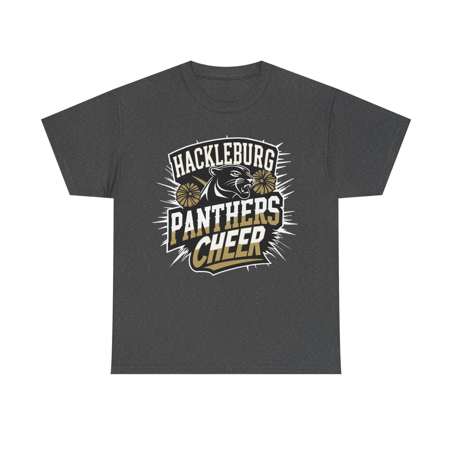 Adult Tee \ Hackleburg Panthers Cheer \ HPC1