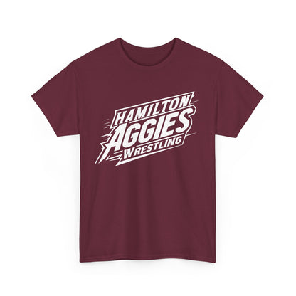 Adult Tee \ Hamilton Aggies Wrestling \ HAW1