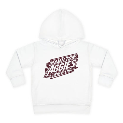 Toddler Hoodie Sweatshirt \ Hamilton Aggies Wrestling \ HAW1