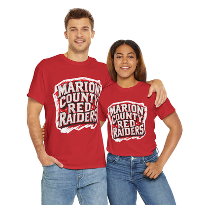 Adult Tee \ Marion County Red Raiders \ MC1