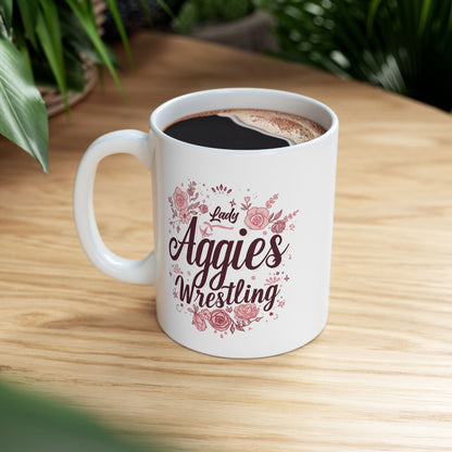 Coffee Mug \ Hamilton Aggies Wrestling \ HAWG1