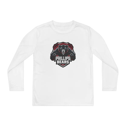 Youth Long Sleeve Tee \ Phillips Bears \ PB2