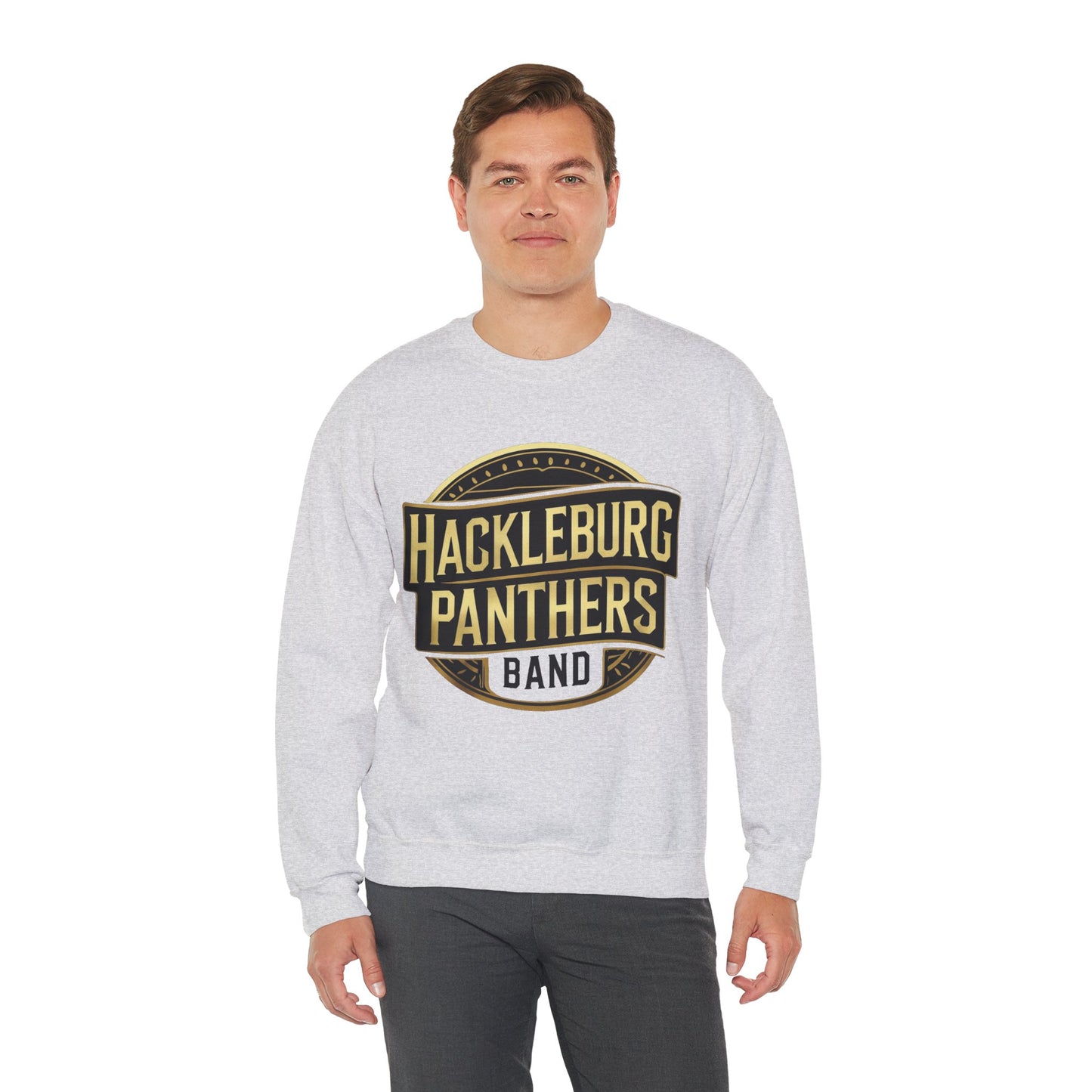 Adult Crewneck Sweatshirt \ Hackleburg Panthers Band \ HPB2