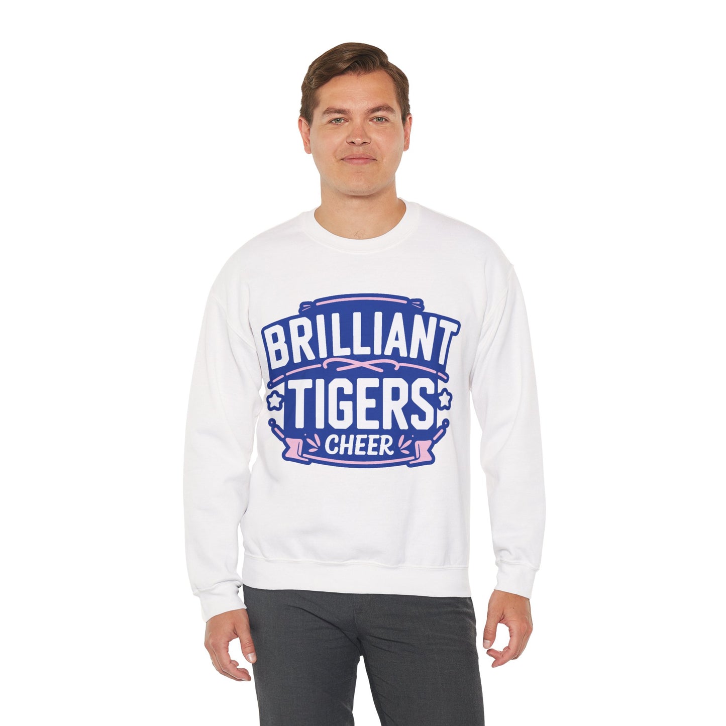 Adult Crewneck Sweatshirt \ Brilliant Tigers Cheer \ BTC2