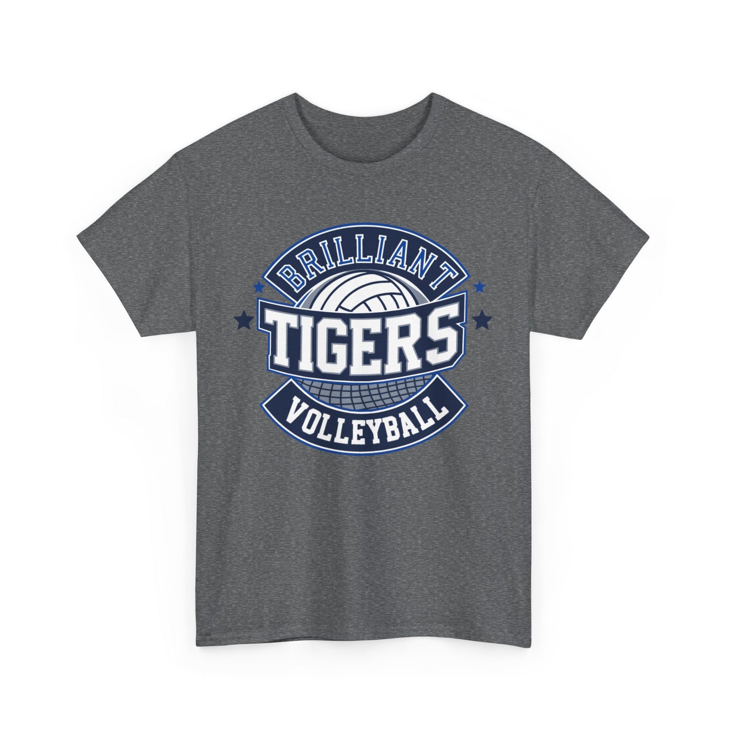 Adult Tee \ Brilliant Tigers Volleyball \ BTV1