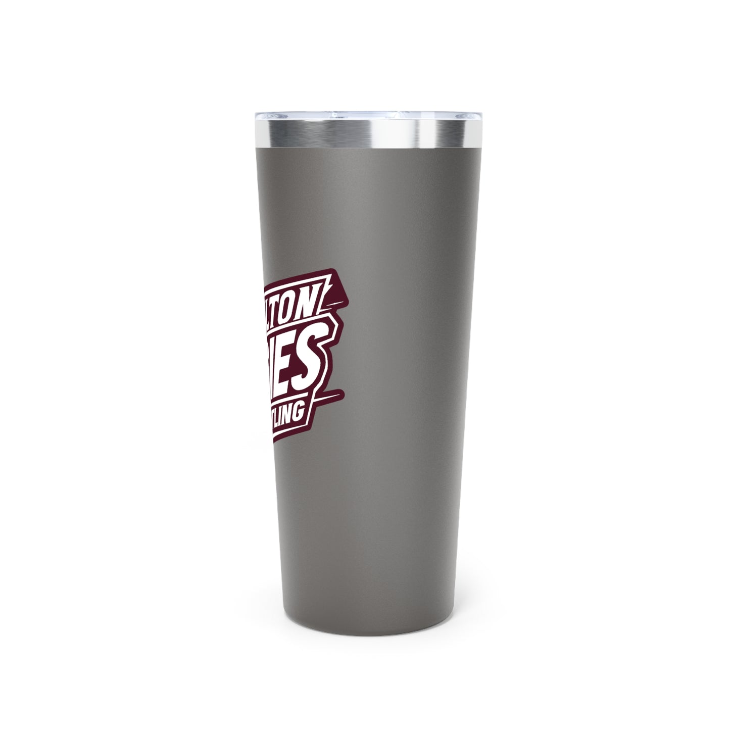 22oz Copper Insulated Tumbler \ Hamilton Aggies Wrestling \ HAW1
