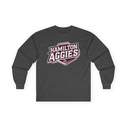 Adult Long Sleeve Tee \ Hamilton Aggies \ HA1