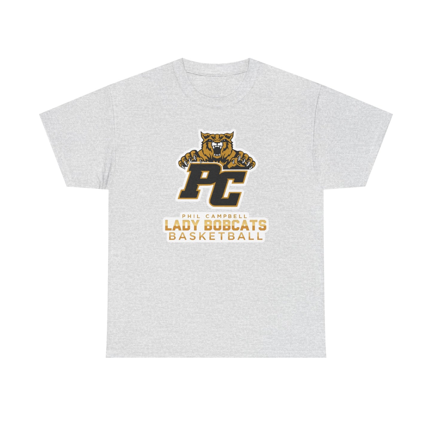 Adult Tee \ Phil Campbell Bobcats Basketball \ PCBBKG1