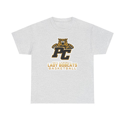 Adult Tee \ Phil Campbell Bobcats Basketball \ PCBBKG1
