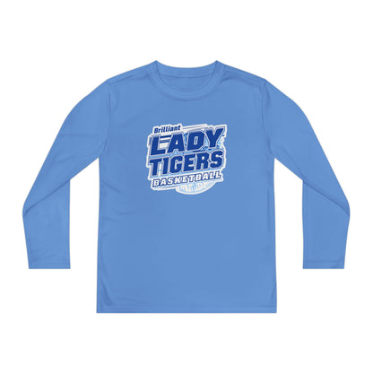 Youth Long Sleeve Tee \ Brilliant Tigers Basketball \ BTBKG2