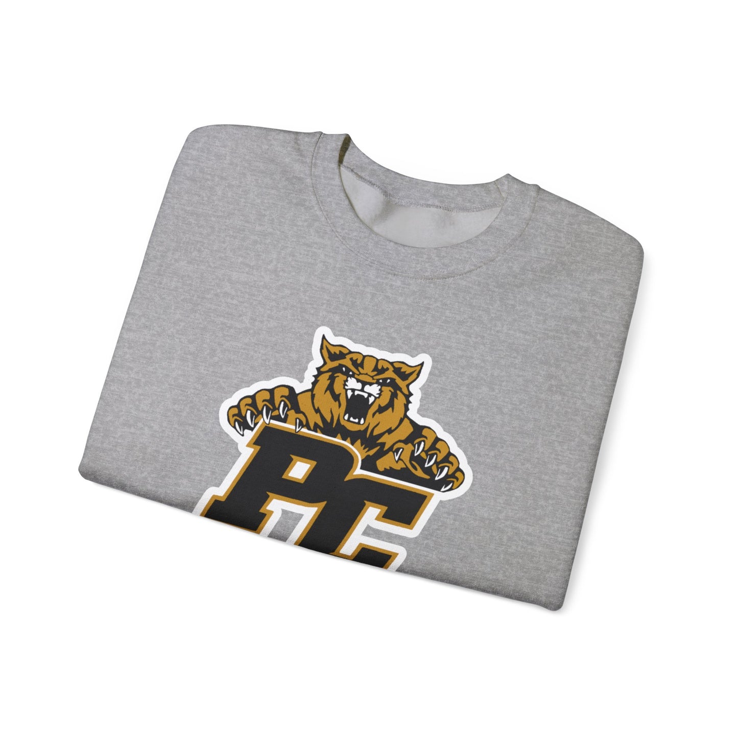 Adult Crewneck Sweatshirt \ Phil Campbell Bobcats Basketball \ PCBBKG1
