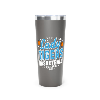22oz Copper Insulated Tumbler \ Brilliant Tigers Basketball \ BTBKG1