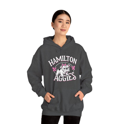 Adult Hoodie Sweatshirt \ Hamilton Aggies \ HAG4
