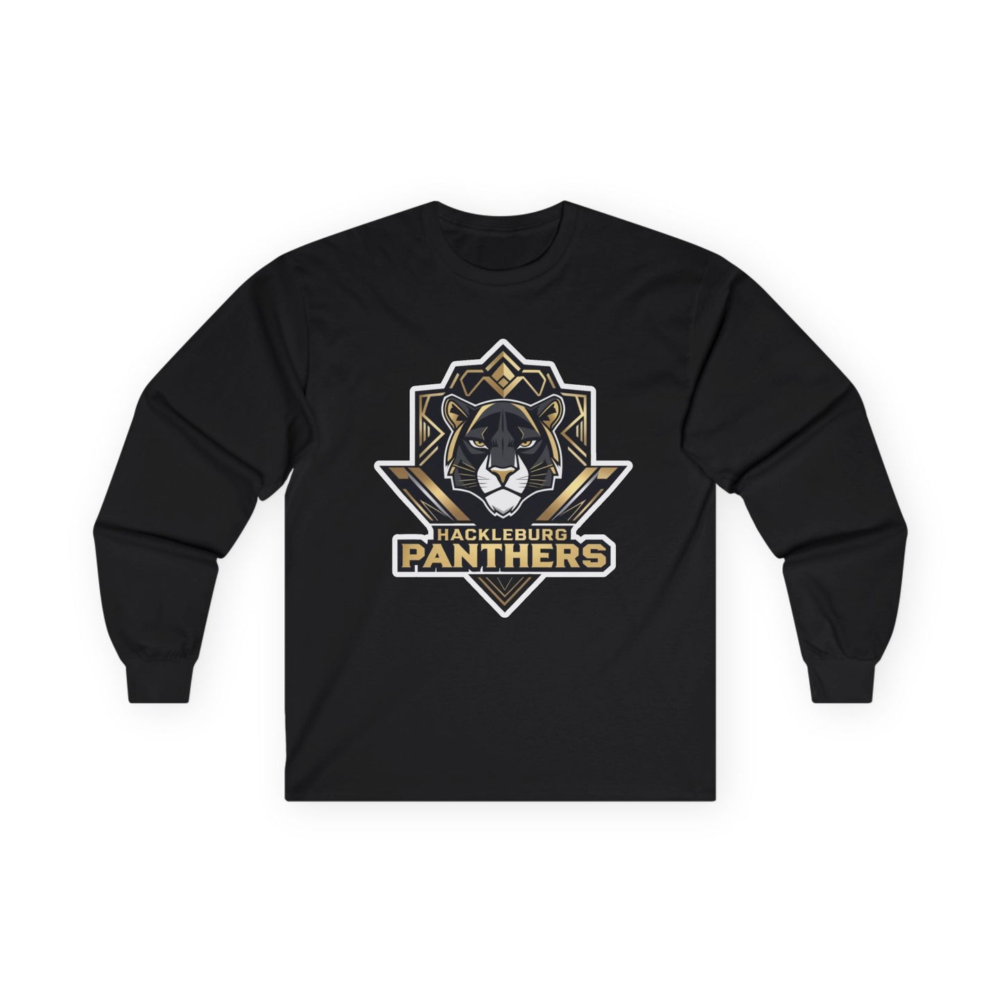 Adult Long Sleeve Tee \ Hackleburg Panthers \ HP1