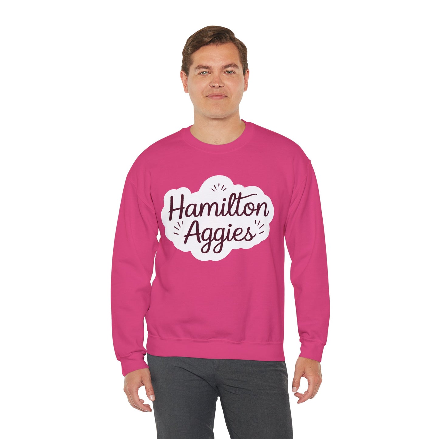 Adult Crewneck Sweatshirt \ Hamilton Aggies \ HAG1