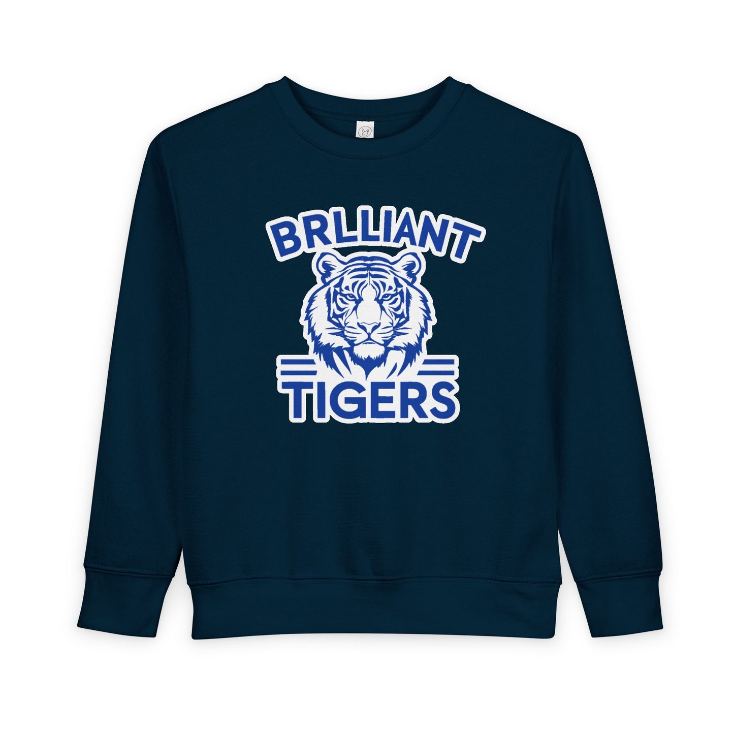 Toddler Crewneck Sweatshirt \ Brilliant Tigers \ BT1