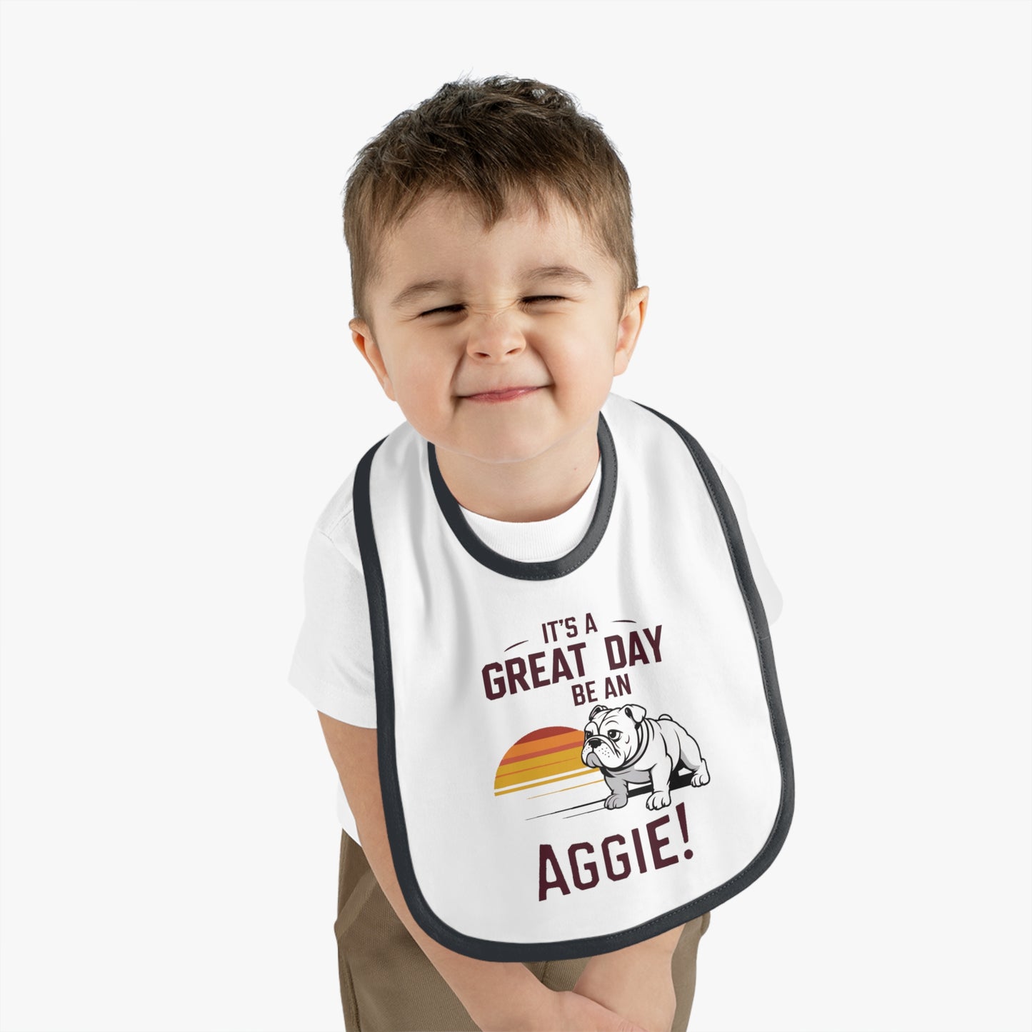 Baby Bib \ It's a Great Day to be an Aggie! \ GDA3