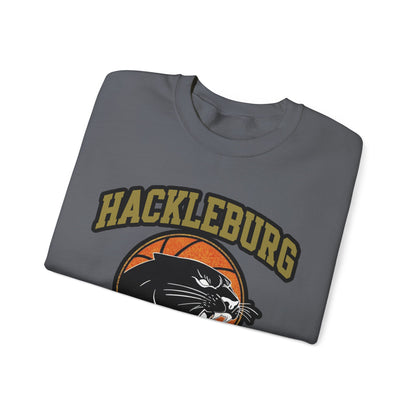 Adult Crewneck Sweatshirt \ Hackleburg Panther Basketball \ HPBK1