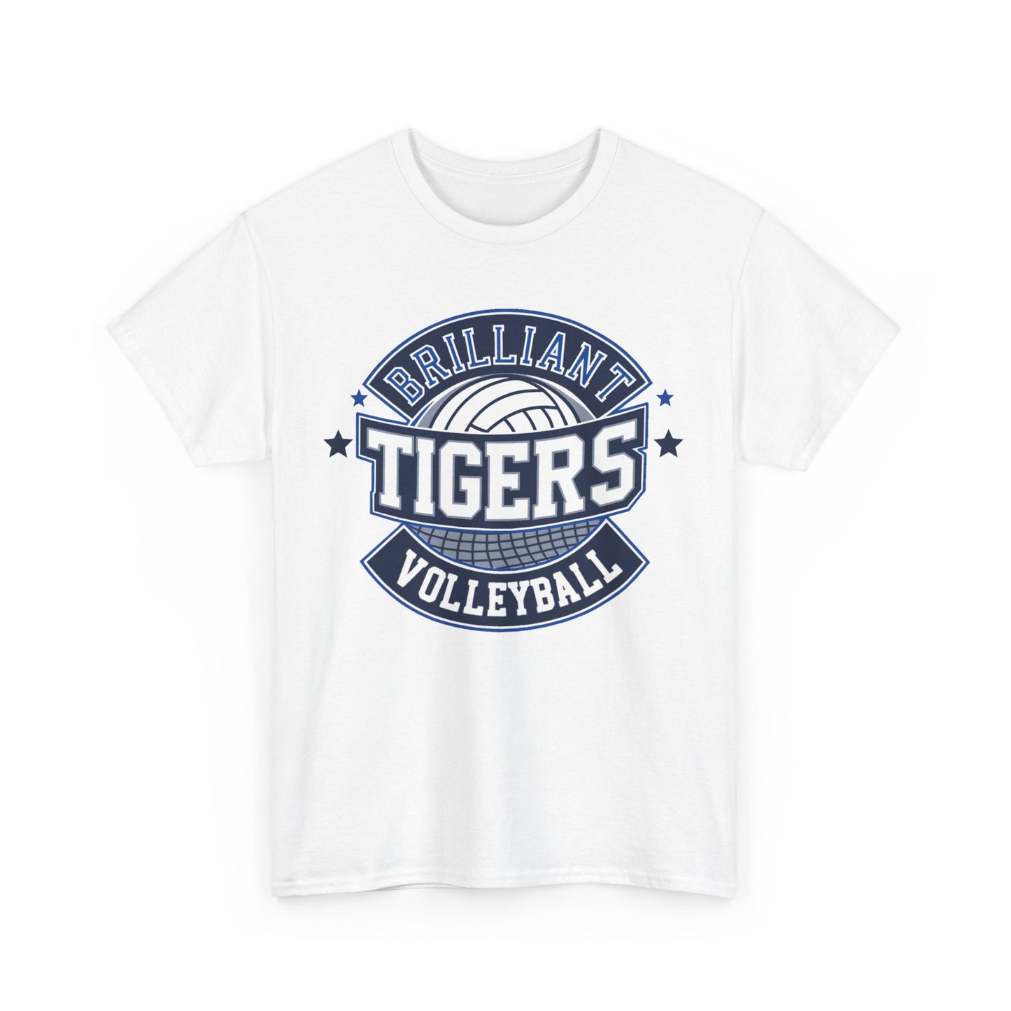Adult Tee \ Brilliant Tigers Volleyball \ BTV1