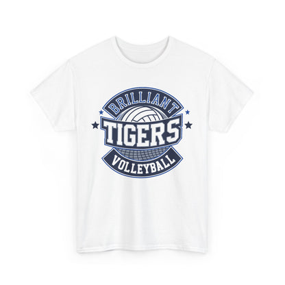 Adult Tee \ Brilliant Tigers Volleyball \ BTV1