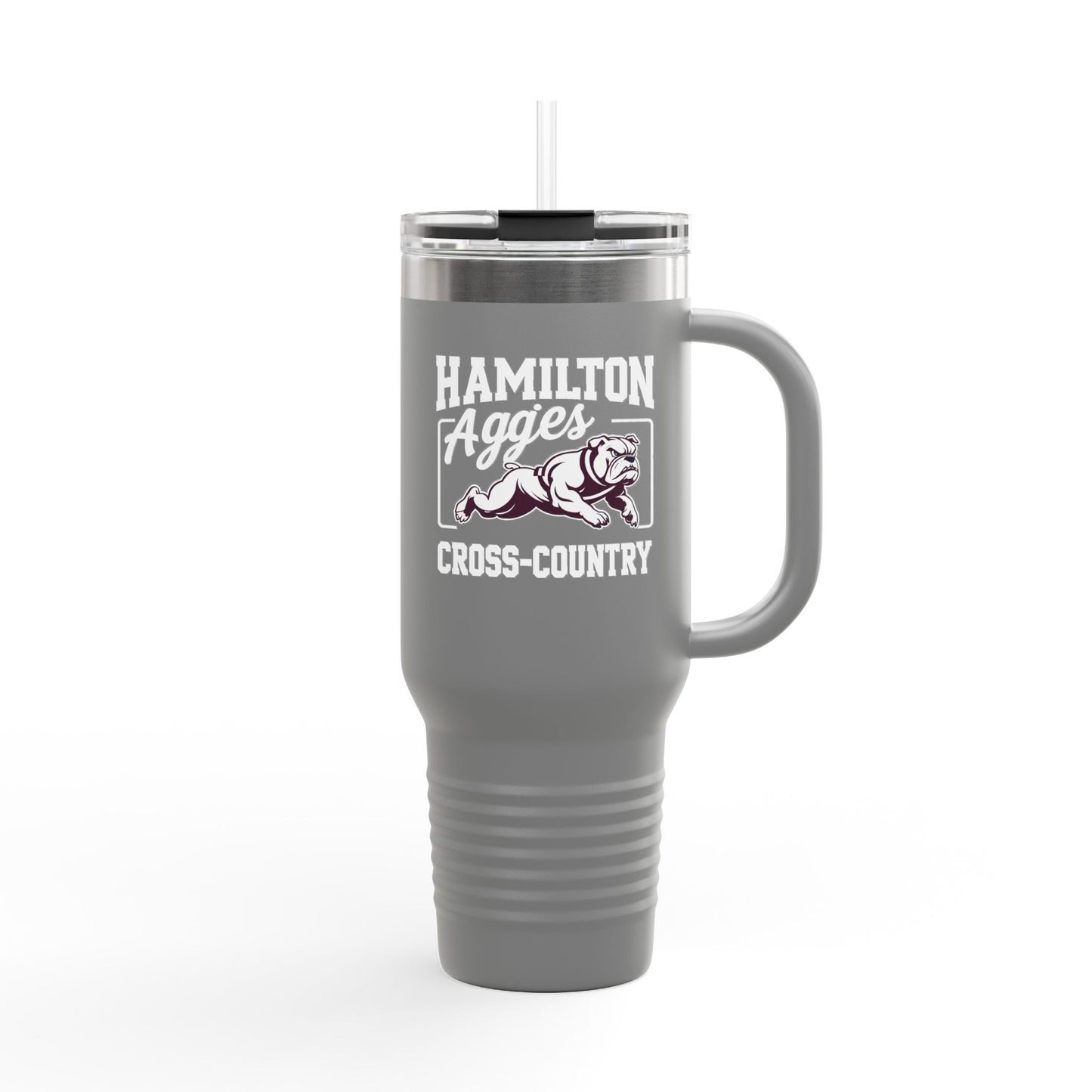 40oz Insulated Tumbler \ Hamilton Aggies Cross-Country \ HCC2