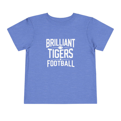 Toddler Tee \ Brilliant Tigers Football \ BTF1